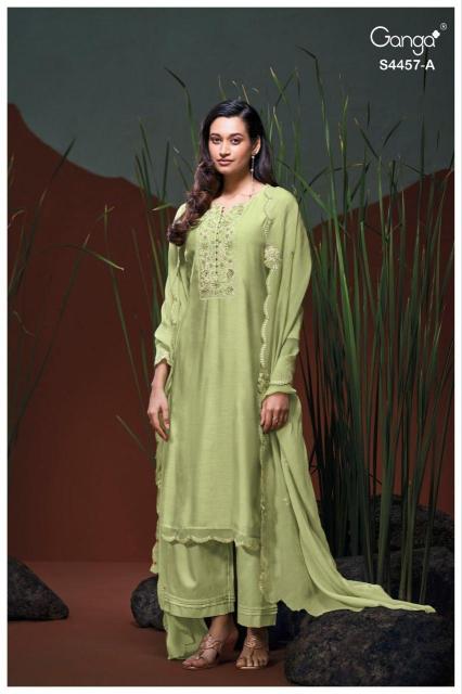 Ganga grivika 4457 patiala dress material wholesale
